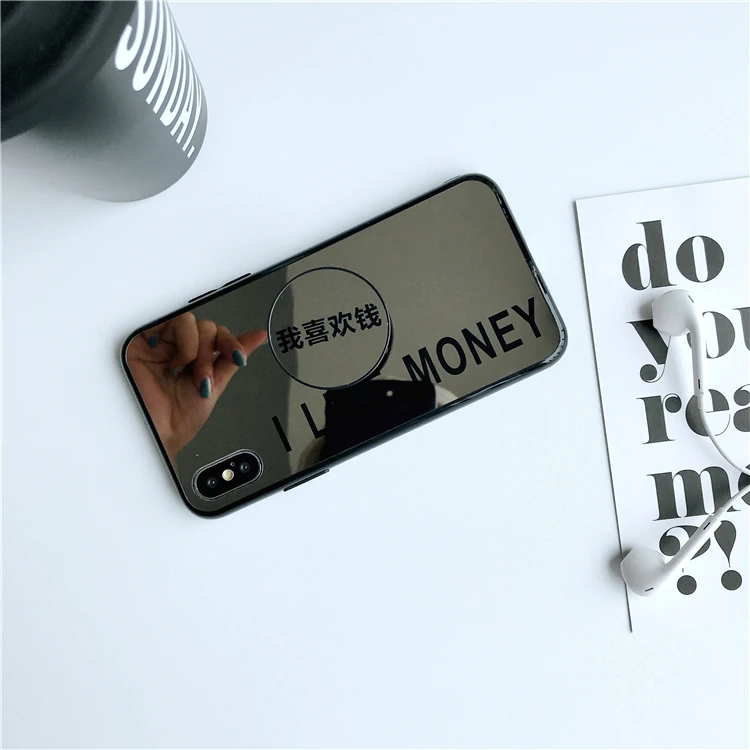 Крутая гладкая винно-красная зеркальная задняя крышка для iPhone 11pro Max X 6 6S 7 8 Plus пары Мягкий ТПУ чехол для телефона Fundas сумка