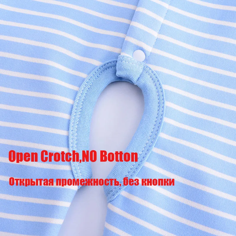 Комбинезон для новорожденных мальчиков и девочек утепленный хлопковый боди