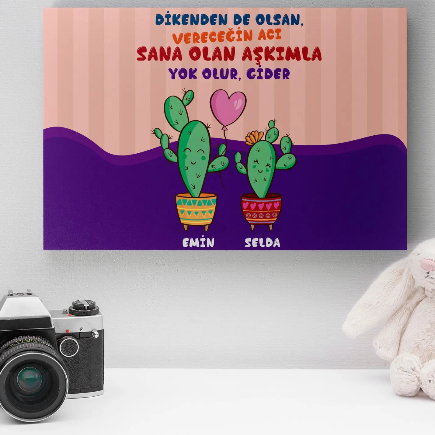 

Personalized Romantic Design Mini Canvas-9