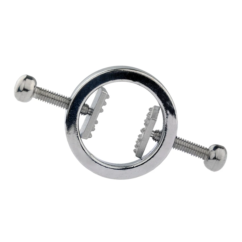 1 пара Нержавеющая сталь регулируемые зажимы для сосков фетиш бдсм играть