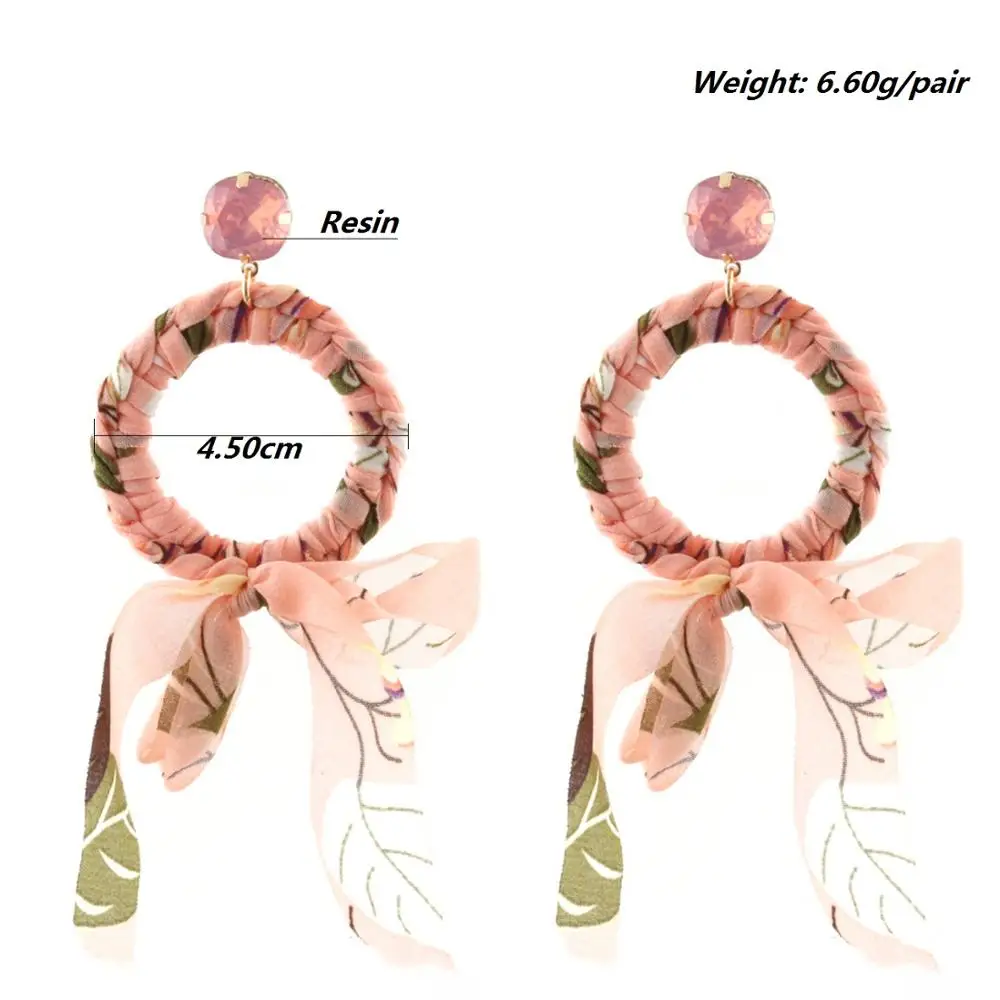 Oorbellen pendientes de hilo bohemios especiales para mujeres hechos a mano elegantes Multicolor gota|Серьги-подвески| |