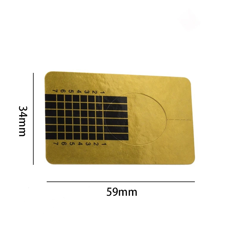 Форма для ногтей наращивания наклейка французского маникюра УФ-геля 20/50/100 шт. |