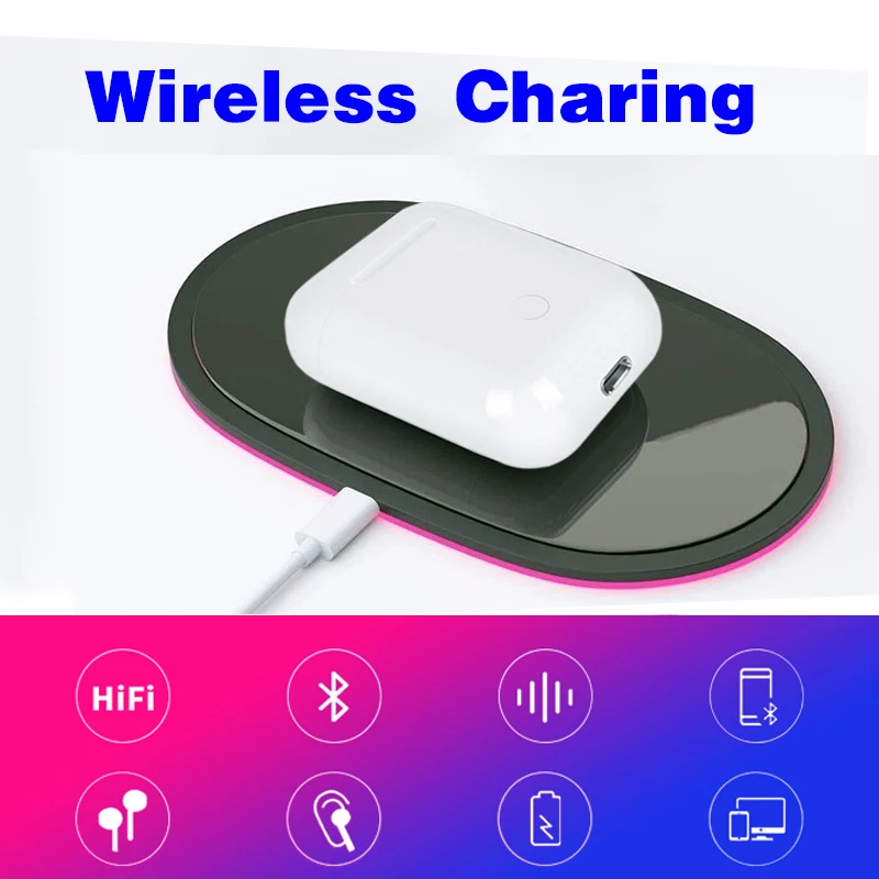 I90000 Tws Поддержка новейшей системы ios13 1: 1 Смарт-сенсорные беспроводные bluetooth-наушники 1536U PK 1536P H1 W1chip i10 i1000 i200