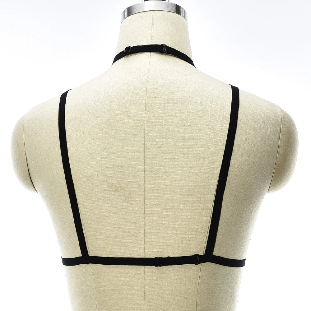 Женский бюстгальтер с открытой грудью женский ремень-портупея Модный в стиле