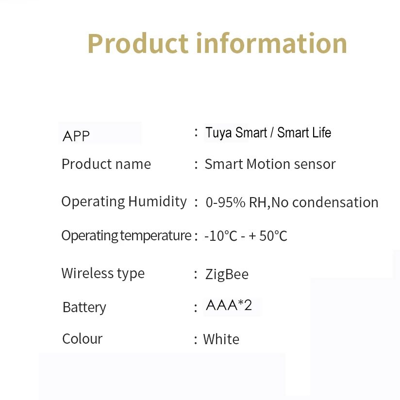 Датчик вибрации Tuya Zigbee для умного дома беспроводной детектор движения окон и