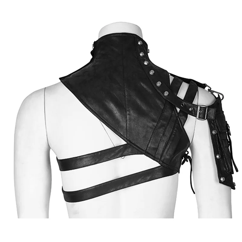 

COSPLAY New Bags Female Steampunk Leather Armor Women's Role Play Shoulder Bag Male Stage Performance Accessories