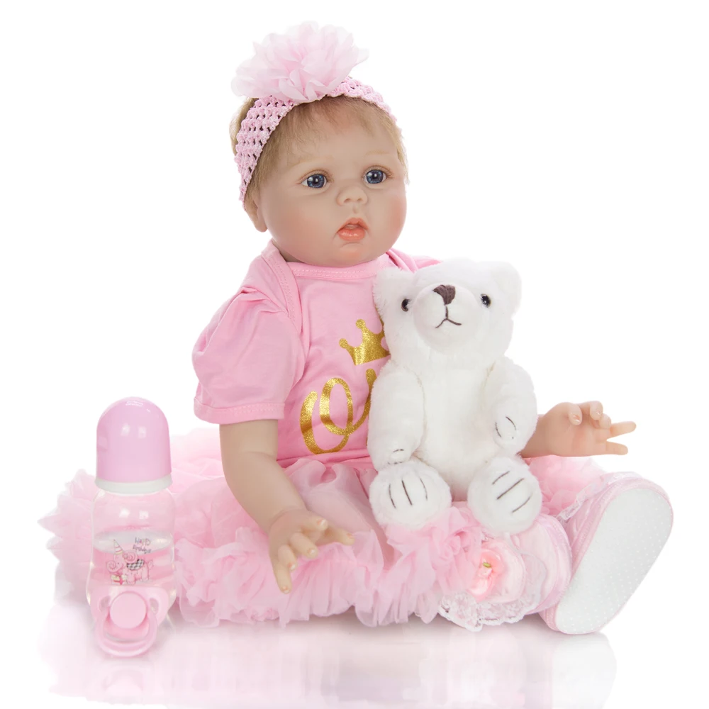 Куклы KUKADOLL Младенцы Reborn 55 см Ткань тела оптовая продажа реалистичные Bebe Boneca Menina