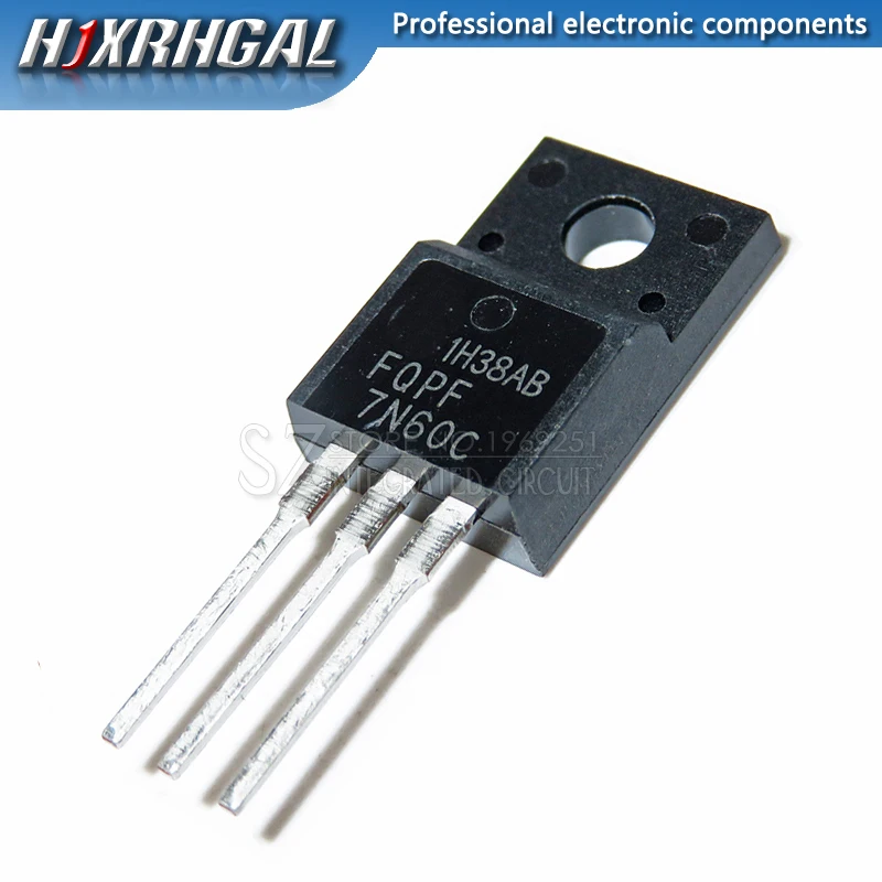 

1PCS/LOT FQPF7N60C 7N60C TO220 TO-220