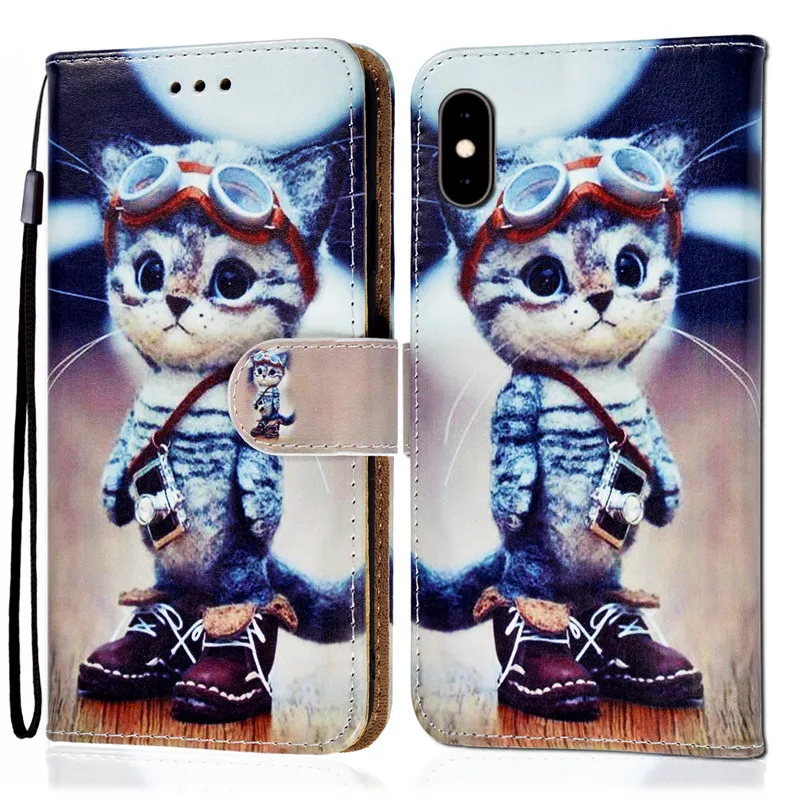 Чехол-книжка для Samsung Galaxy J3 J5 J7 A3 A5 2015 2016 2017 Note 9 S5 S7 S6 Edge S8 S9 Plus защитный чехол |