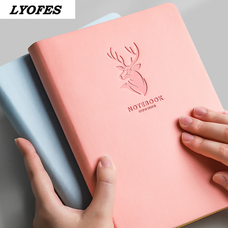 

A5 Business Notepad Cute Student Supplies Journal Teens Notebook Office Girls Stationery Diary Sketchbook Students Supplies Kpop
