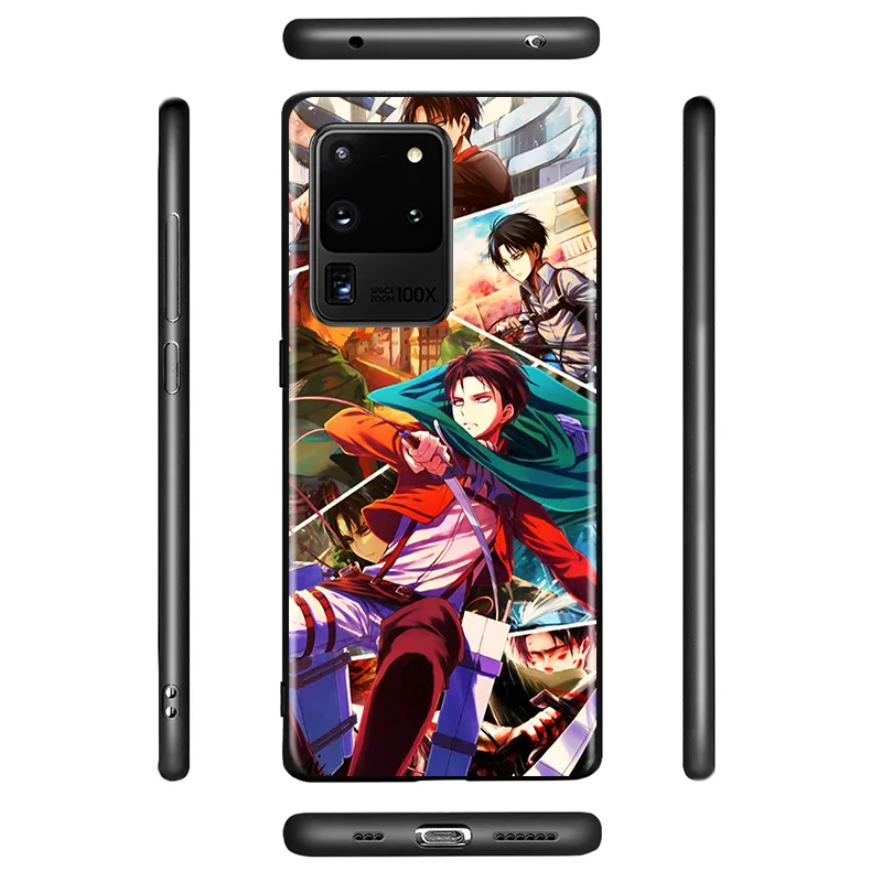 

Hot Anime Attack on Titan For Samsung Galaxy A31 A51 A71 A91 A12 A32 A42 A52 A72 A02S A22 A01 Core Black Phone Case