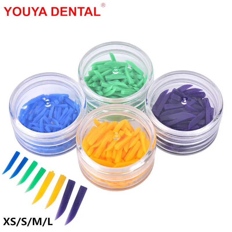 

Plastic Dental Wedges Set Disposable Non-toxic Medical Grade Tooth Gap Wedge Dentistry Lab Instrument Dentistry Dentist Tools