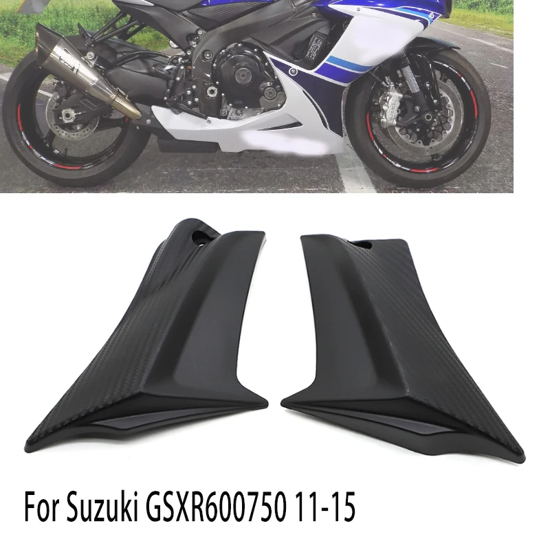 

2 шт. мотоциклетные запчасти Топливный бак боковая панель Крышка Обтекатели для Suzuki GSXR600 GSXR750 2011 2012 2013 2014 2015 K11 GSXR 600 750