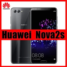 Smartphone Huawei Nova 2S celular NFC support 2160*1080 20MP Mobile Phone refurbished