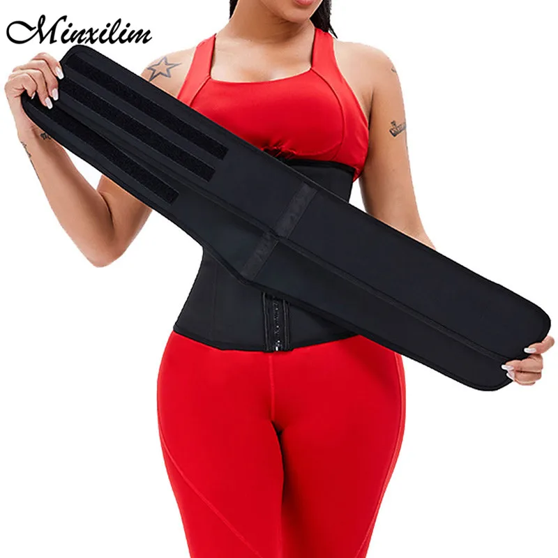 

Sauna Latex Waist Trainer Corset Waist Cincher Girdles Shapewear For Women Control Tummy Slim Abdomen Body Shaper Belts 6 Large