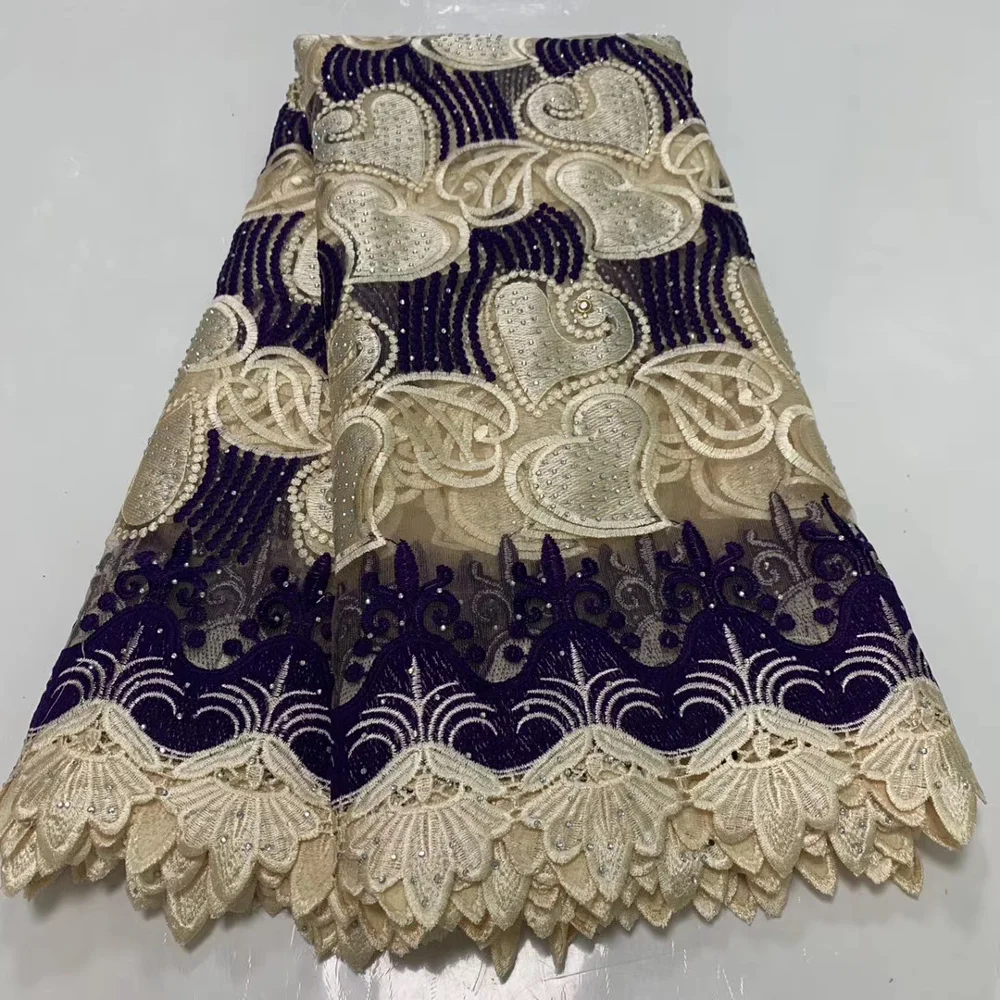 Высоко качественная французская кружевная ткань 2020 последние африканский гипюр