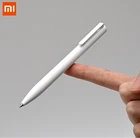 Гелевые ручки Xiaomi MI, гладкие швейцарские стержни с японскими черными чернилами, 0,5 мм, прочные ручки Mi