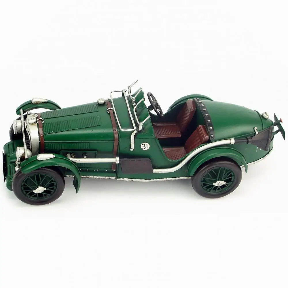 Американский Винтаж 1933 roadster предметы интерьера mg Железный винтажный автомобиль