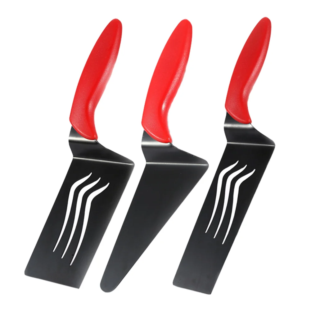

3pcs Stainless Steel Pancake Shovels Household Kitchen Steak Spatulas Tool