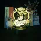 Ночные 3d-светильники Сиднея, австралийские ночные светильники с Bluetooth-управлением, яркая база, меняющий цвет, настольный декоративный светильник для фестиваля, Прямая поставка