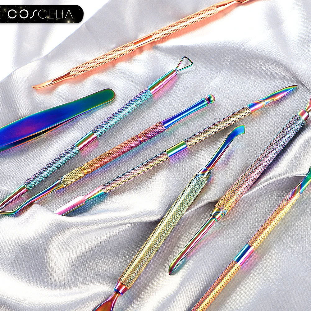 Средство для удаления кутикулы COSCELIA средство из нержавеющей стали двухсторонний