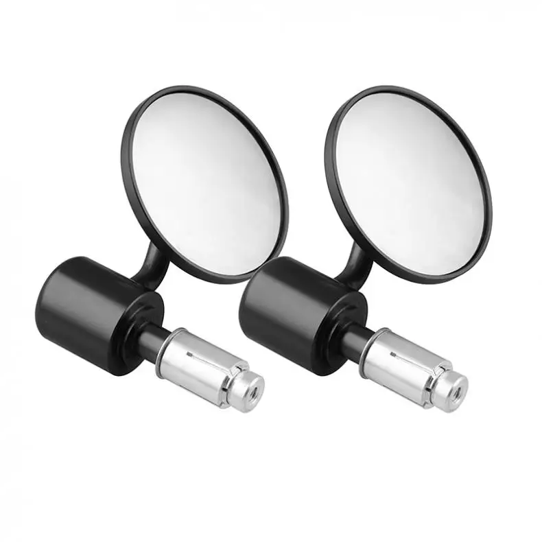 1 пара зеркало заднего вида для мотоцикла Круглый Руль конец боковое | Автомобили