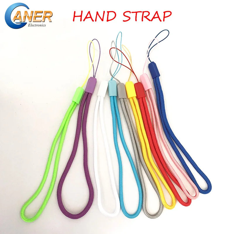 

100Pcs Colors Avaible Braided Lariat Lanyard Wrist Hand Rope For GBA GBA SP GB GBC GBM GBP Hand Strap