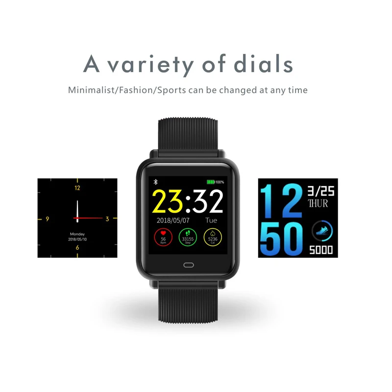 Смарт-часы Tiptop женские 1 3 дюйма с пульсометром и шагомером | Электроника