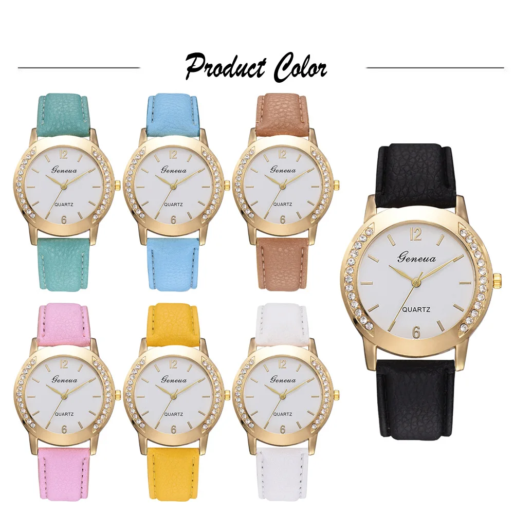 

2020 New Rhinestone Ladies Watch Luxury Watches Quartz Watch Stainless Steel Dial Casual Bracele Watch Relojes Para Mujer