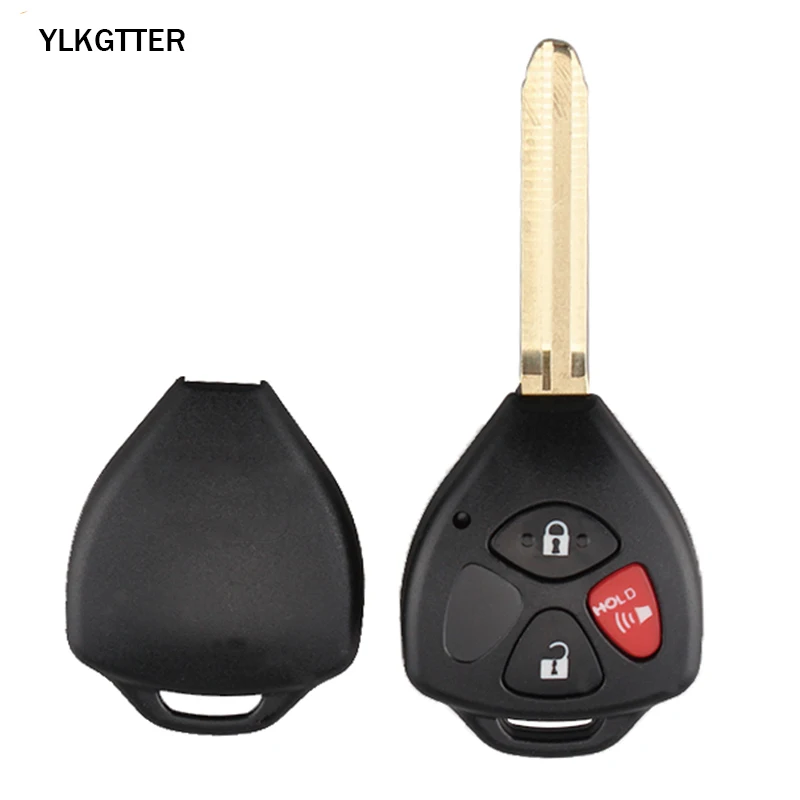 YLKGTTER 314/315 МГц дистанционный ключ для Toyota HYQ12BBT для Toyota Camry ключ для Toyota Camry, Avalon, Corolla Matrix RAV4 Venza Yaris с чипом 4D67