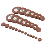 saxophone pads woodwind instrument accessories universal button leather pads for tenor alto soprano sax musical instrument parts