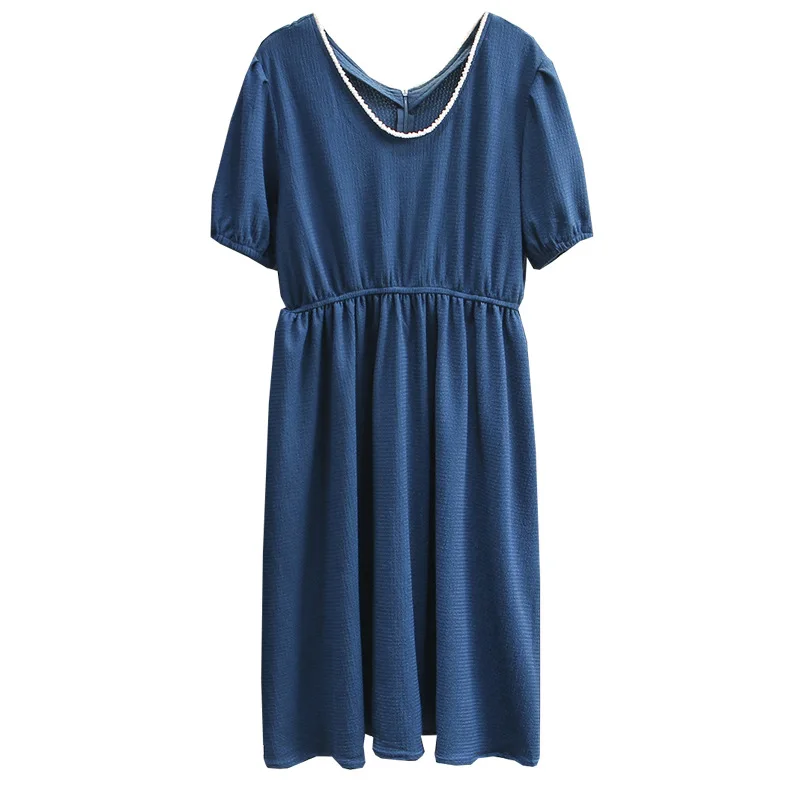 

Женское платье с буффами на рукавах, с V-образным вырезом