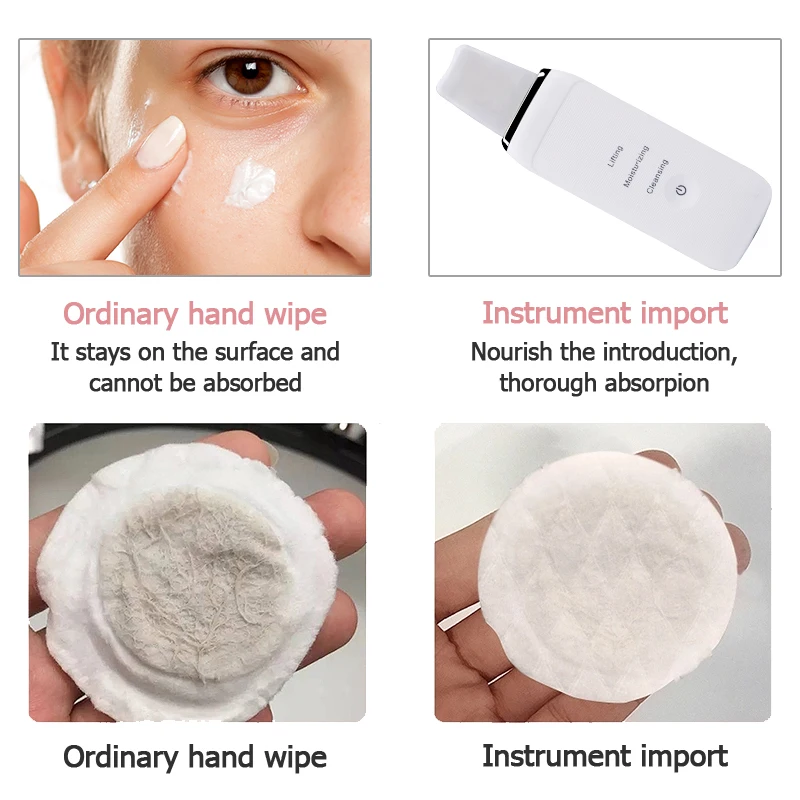 

Professional Spatula Derma Sonic Facial Ultrasonic Skin Scrubber