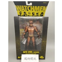bandai d c direct watchman night owl modern collector action figure toys watchman boys figure model toys ornament kid gift