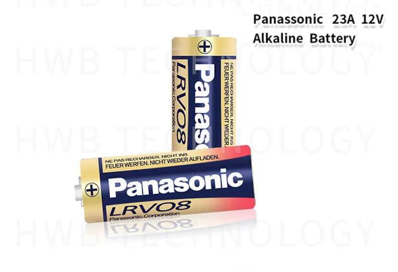 2 шт./лот оригинальный Panasonic 12V A23 23A Ультра щелочные батареи/батареи сигнализации