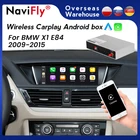 Автомобильный мультимедийный декодер Navifly для BMW X1 E84 2009-2012 CIC система беспроводная Apple CarPlay Android автоподдержка Mirror Link