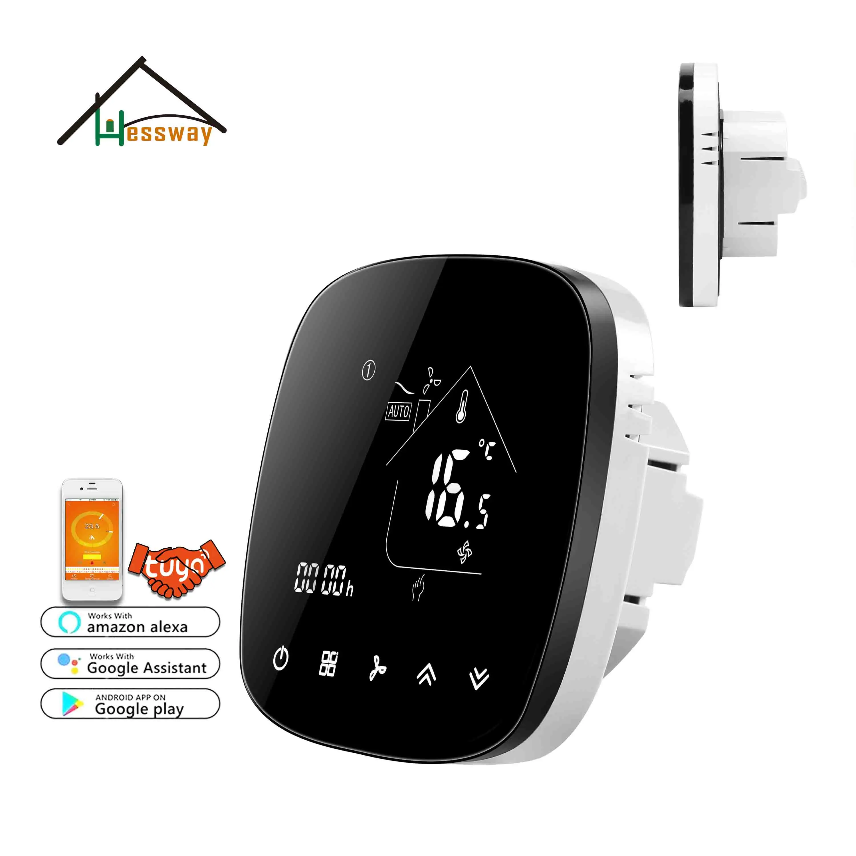 Умный термостат HESSWAY 2p 4p Wi-Fi регулятор температуры для охлаждения/нагрева