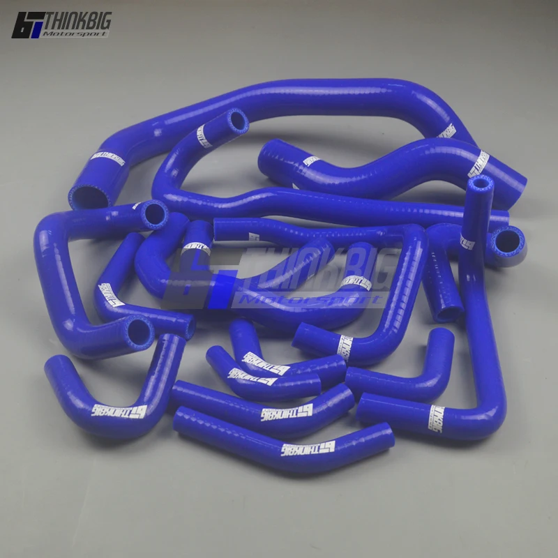 Комплект силиконовых шлангов радиатора для 1995-2002 Nissan Skyline GT-R R33/R34 RB26DETT - купить по
