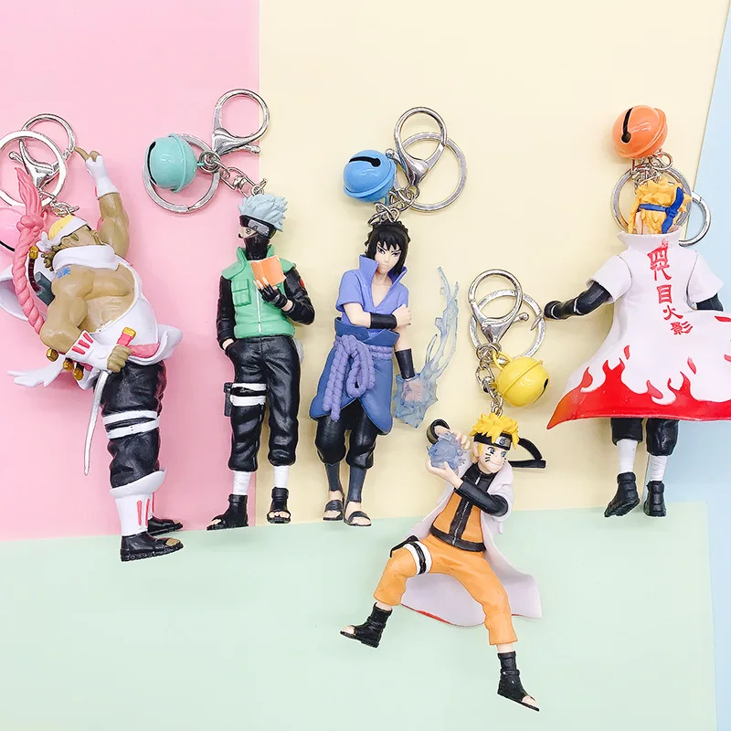 Брелок ручной работы 4 поколения Hokage 5 шт./компл. брелок с милым аниме персонажем