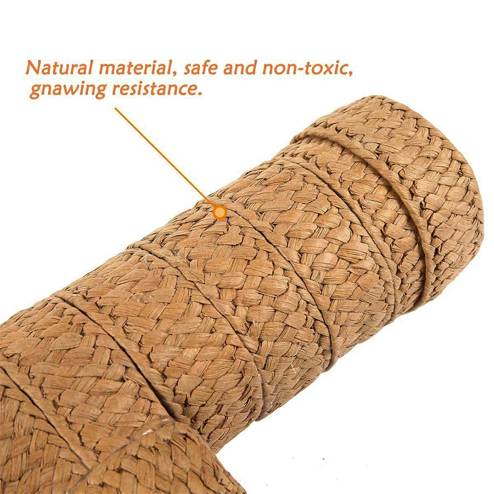 Playing Hamster Tunnel Funny Pet Supplies Cave Natural Grass Small Animal Hedgehog House Toy Summer Guinea Pig Hand Woven Tubes | Дом и сад