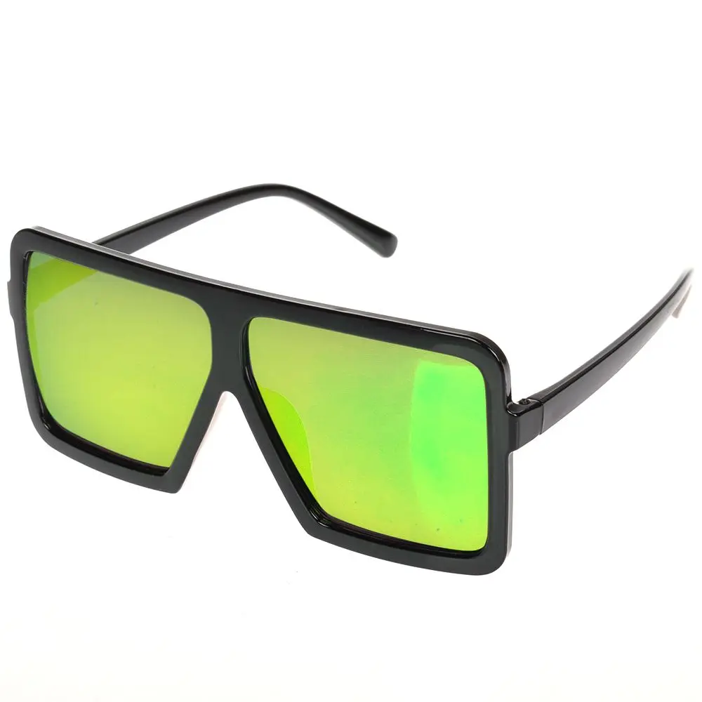Высокое качество 1 шт квадратные плоские большие солнцезащитные очки оправа