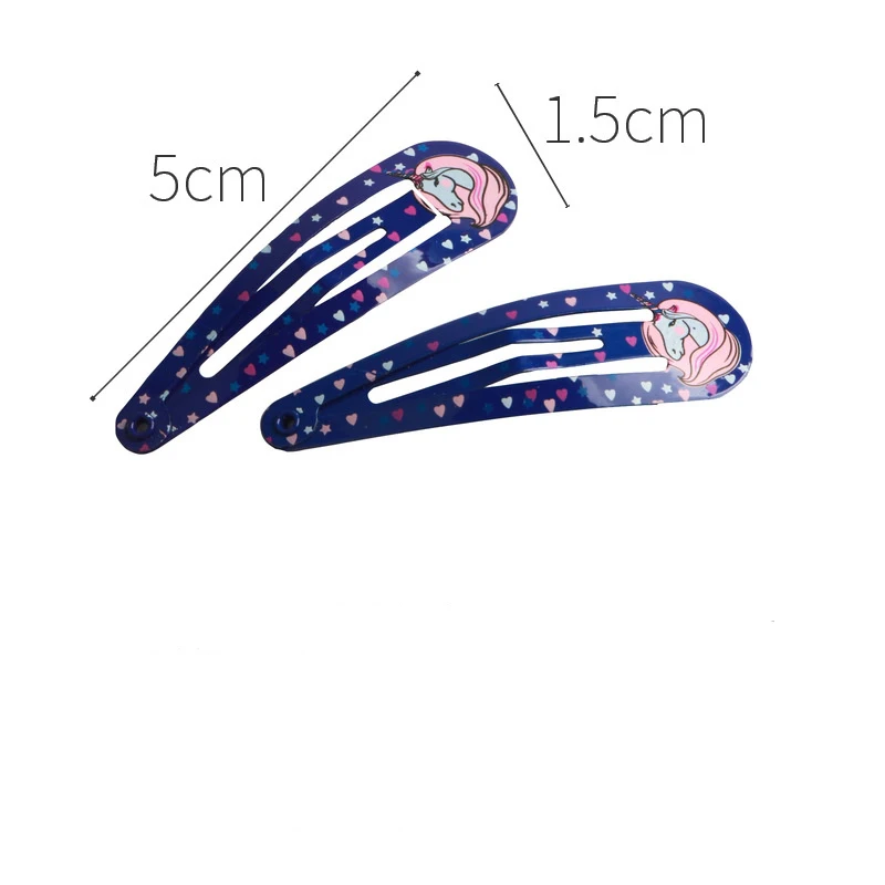 

20Pcs/Lot Hair Accessories Candy Color Dripping Hair Clip Princess Barrette Korean Hairclip Cartoon Headdress Hairpins for Girls
