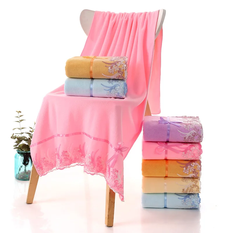 Прямая поставка новое полотенце из микрофибры с банным полотенцем женское