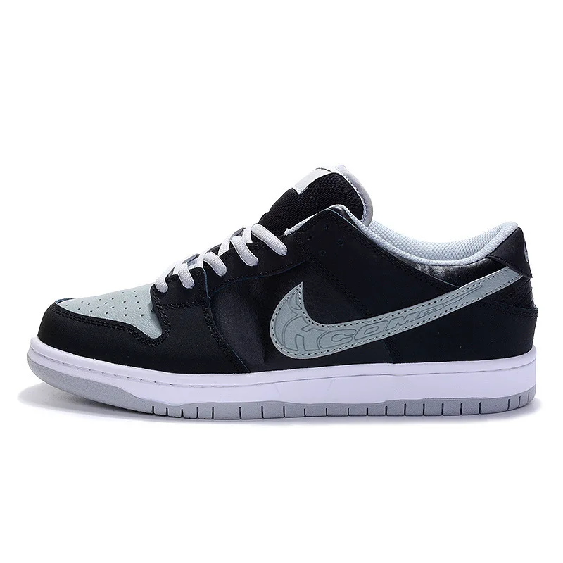NIKE new casual shoes SB DUNK LOW J-PACK shadow gray black low-top sneakers BQ6817-007 |
