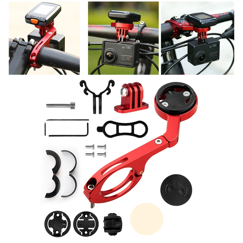 

Bike Out Front Mount Holder Set For Phone Garmin Bryton Cateye IGPSPORT Bike GPS Computer Light Camera Bracket 3 Styles 2021 New