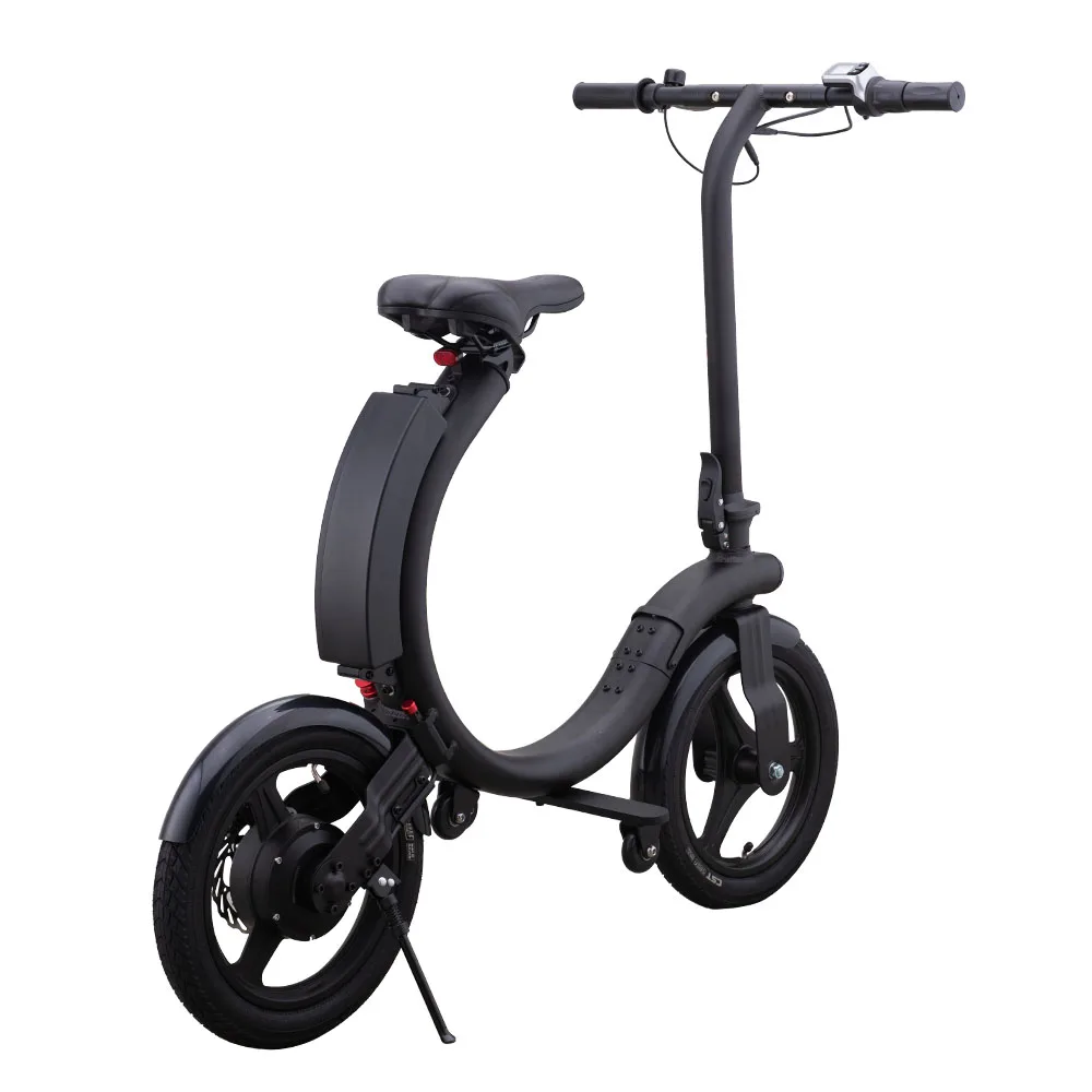 Черный электрический скутер для взрослых уникальный дизайн электронный