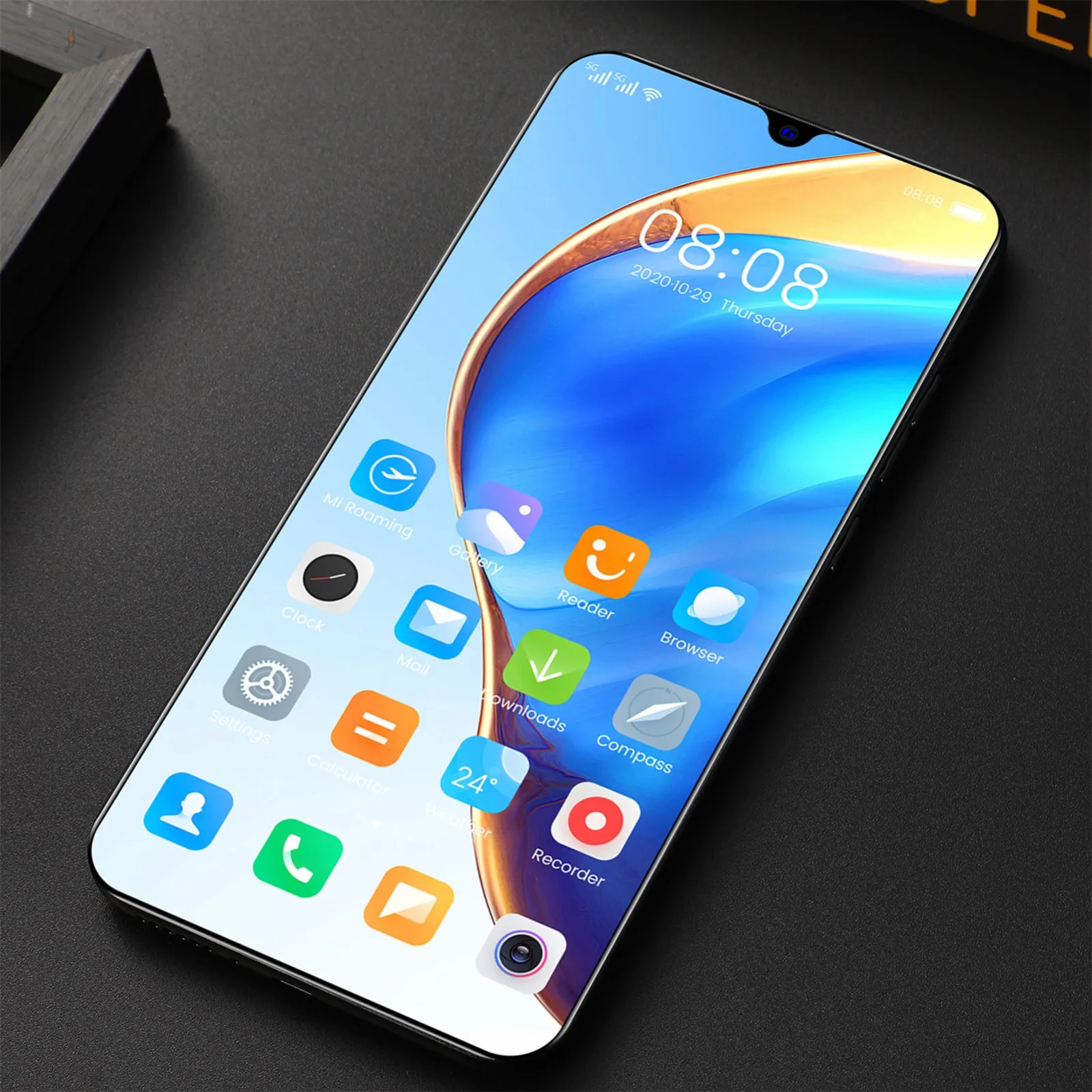 S60 Pro смартфоны на Android Дешевая Бесплатная доставка полный экран 1 Гб + 8