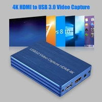 hdmi video capture card device 4k hdmi to usb 3 0 adapter dongle 1080p 60fps hd video recorder computer components and hardware