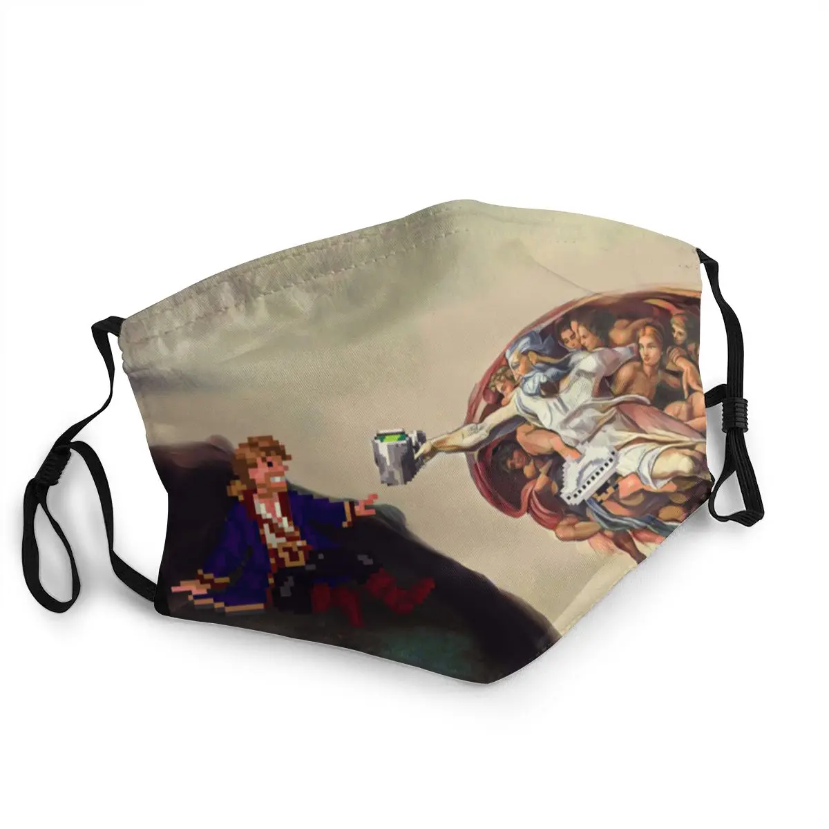 Хипстерская игрушка с изображением обезьянки и острова многоразовая женская