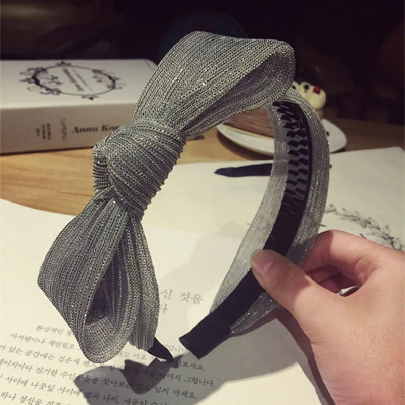 Новое поступление Fold Hairband для женщин широкий обруч волос повязки на голову